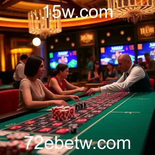 Cassino ao Vivo: Uma Experiência Imersiva com 72Ebet